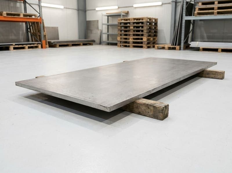Illustrative render of 316L cut piece