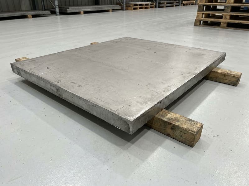Illustrative render of 316L cut piece