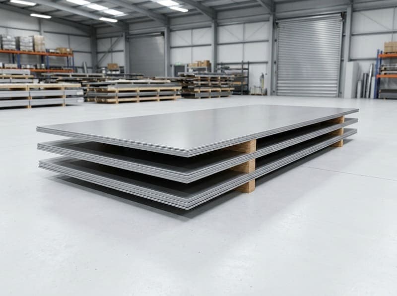 Illustrative render of 316L cut piece